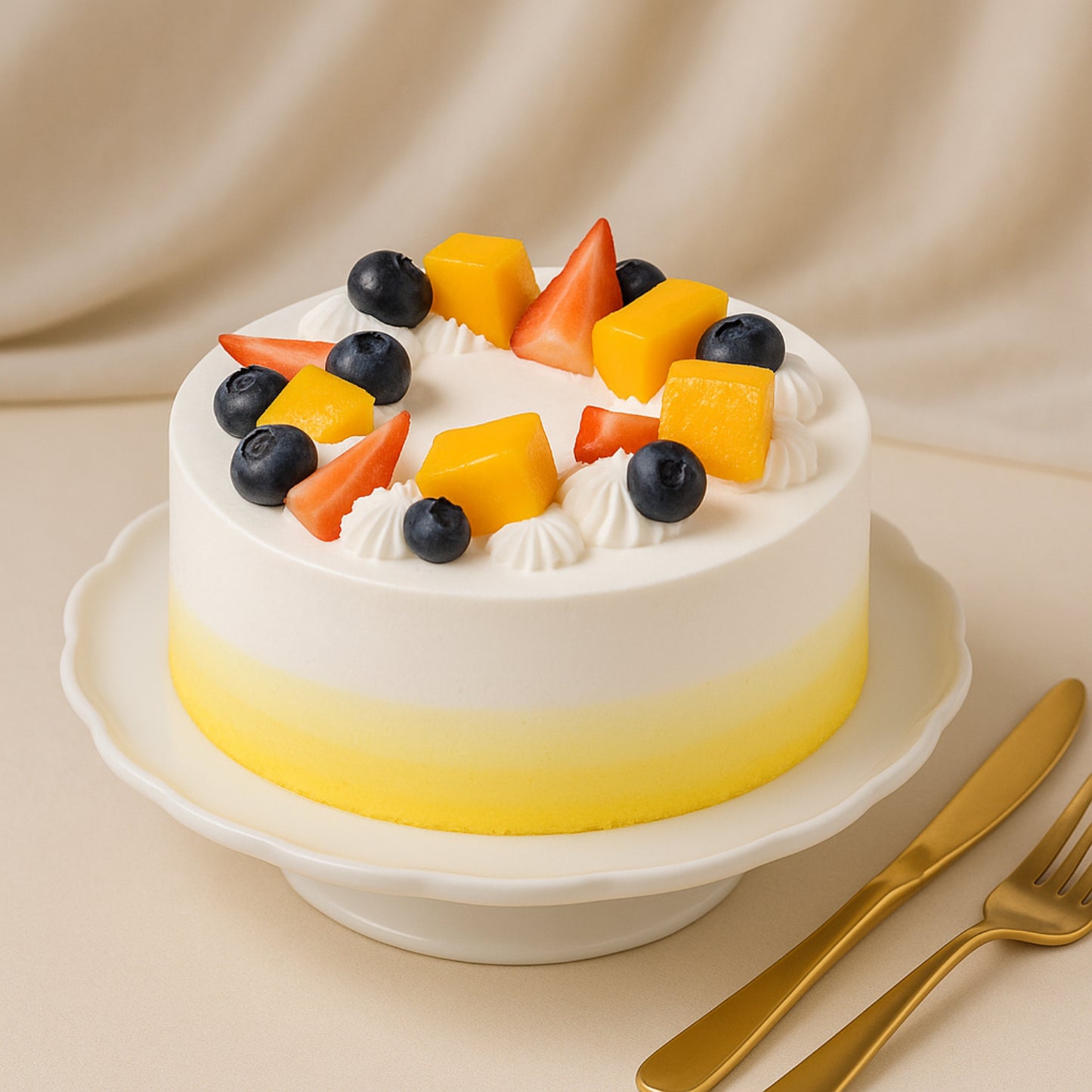 Delicious Fruit Cake 500gm - Perfect for Celebrations