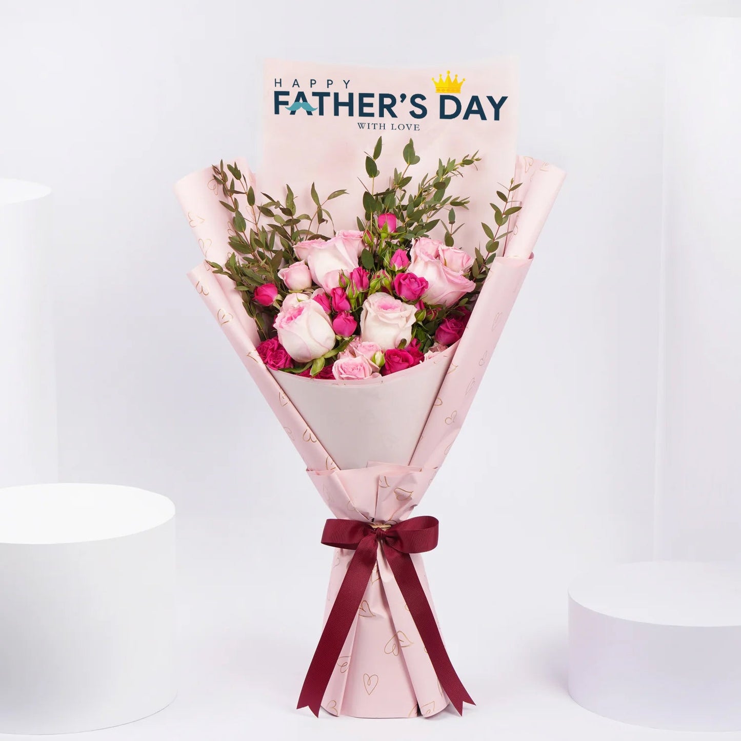 Elegant Roses Bouquet for Father's Day - Show Your Love