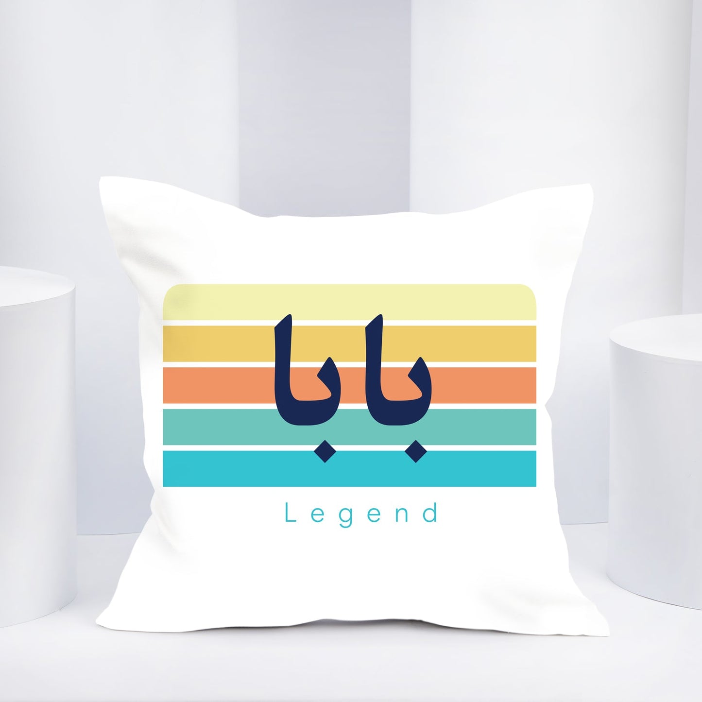 Dad's Legend Printed Cushion - Perfect Gift for Fathers