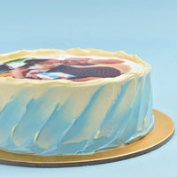 Delicious Personalized Father's Day Chocolate Cake