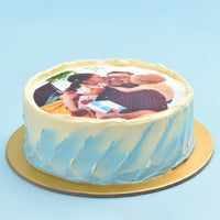 Delicious Personalized Father's Day Chocolate Cake