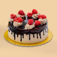 Decadent Chocolate Raspberry Cake