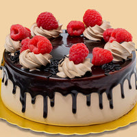 Decadent Chocolate Raspberry Cake